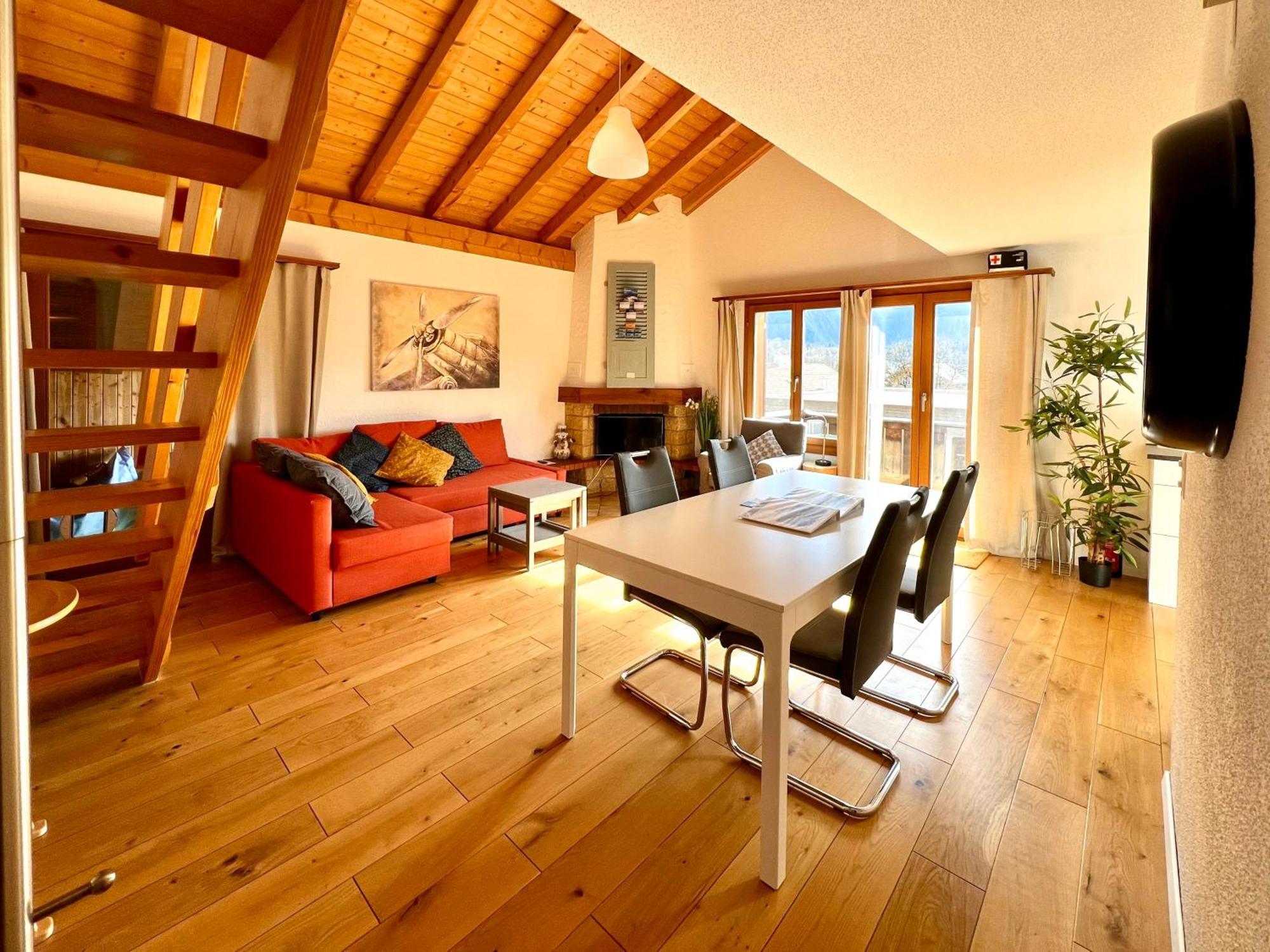 Maisonette 4.5 Zimmer, Naehe Ballenberg Apartamento *